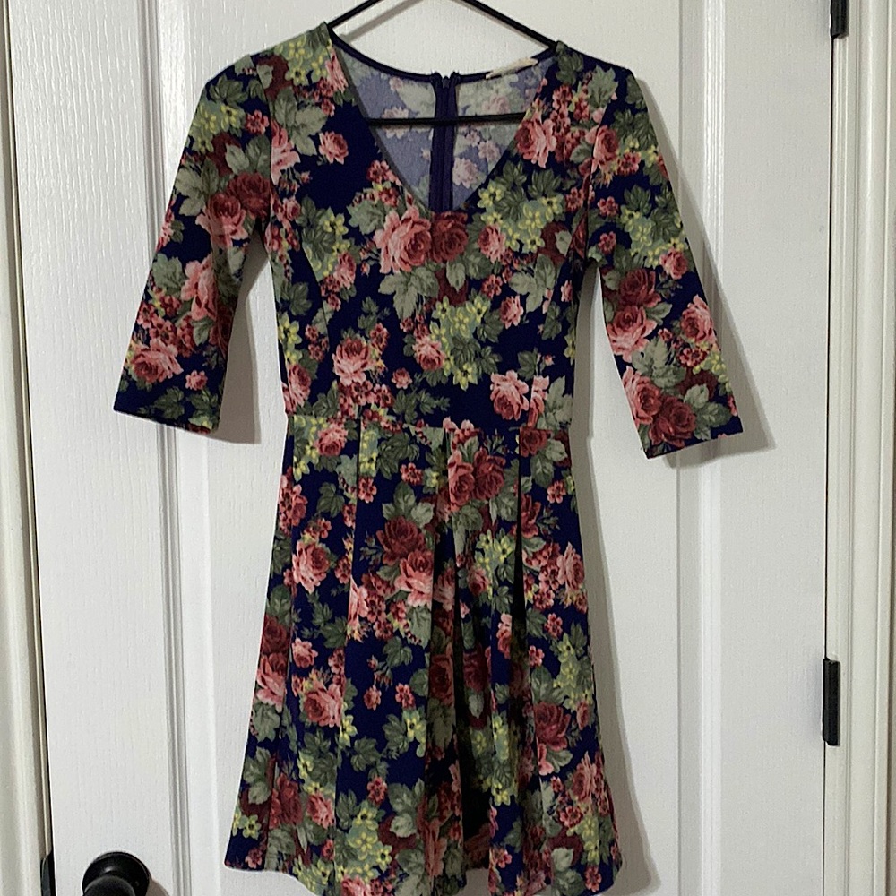 Floral Skater Dress